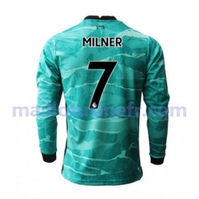 Maillot de Foot Liverpool James Milner 7 Extérieur 2020-21 Manches Longues